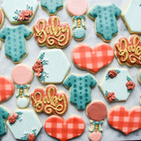 Shipping: Custom Event Cookies- By the Dozen (12 cookies)