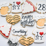 Local Pick Up: Custom Event Cookies- By the Dozen (12 cookies)